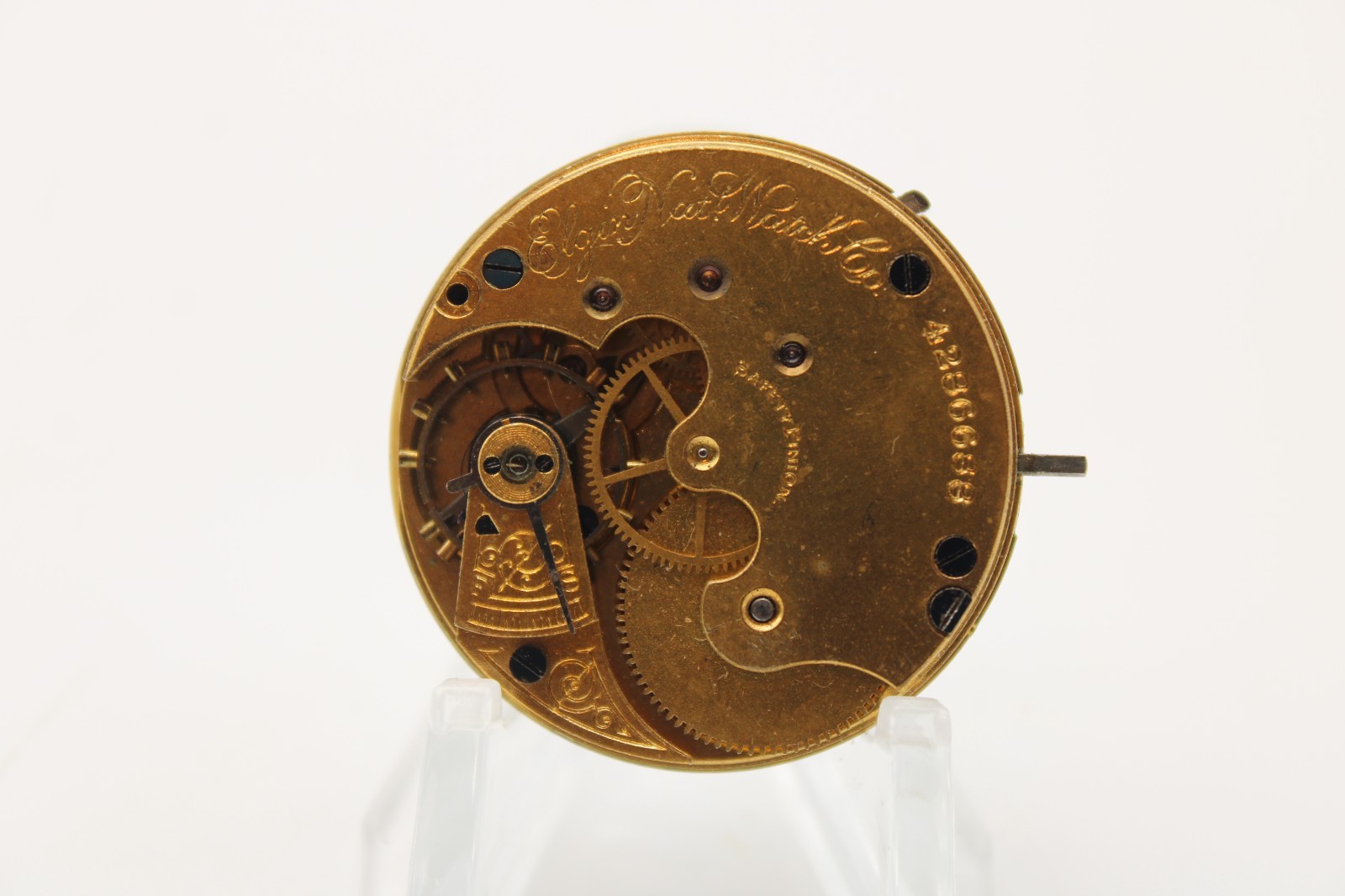 1891 ELGIN POCKET WATCH MOVEMENT 4286688 GRADE 94 6s 11j (PS3)