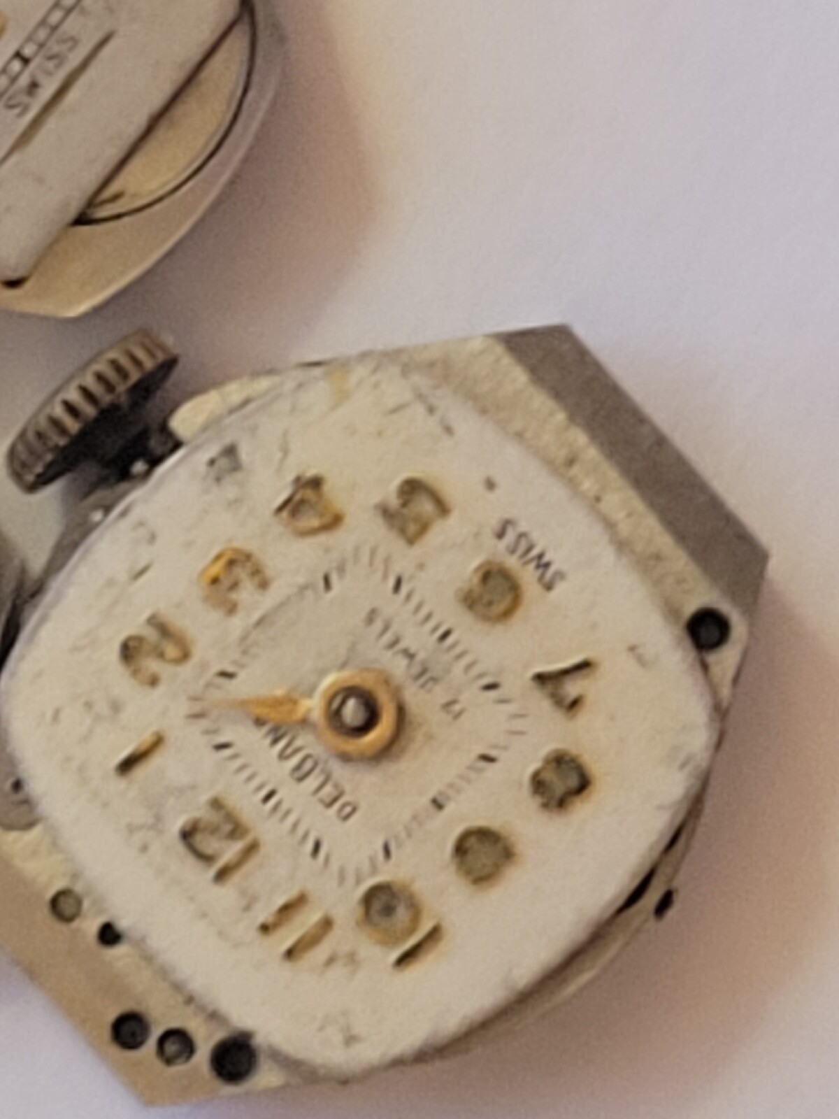 Two Unitas 190 movements plus one partial Unitas 190 movement.