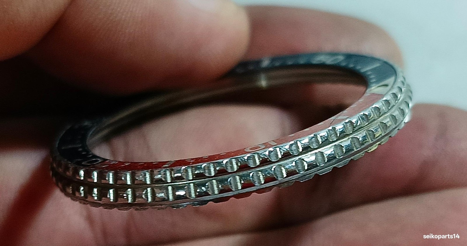 GENUINE SEIKO PEPSI INSERT ROTATING BEZEL 6309-729A ALSO 7548-700B 7548-700F