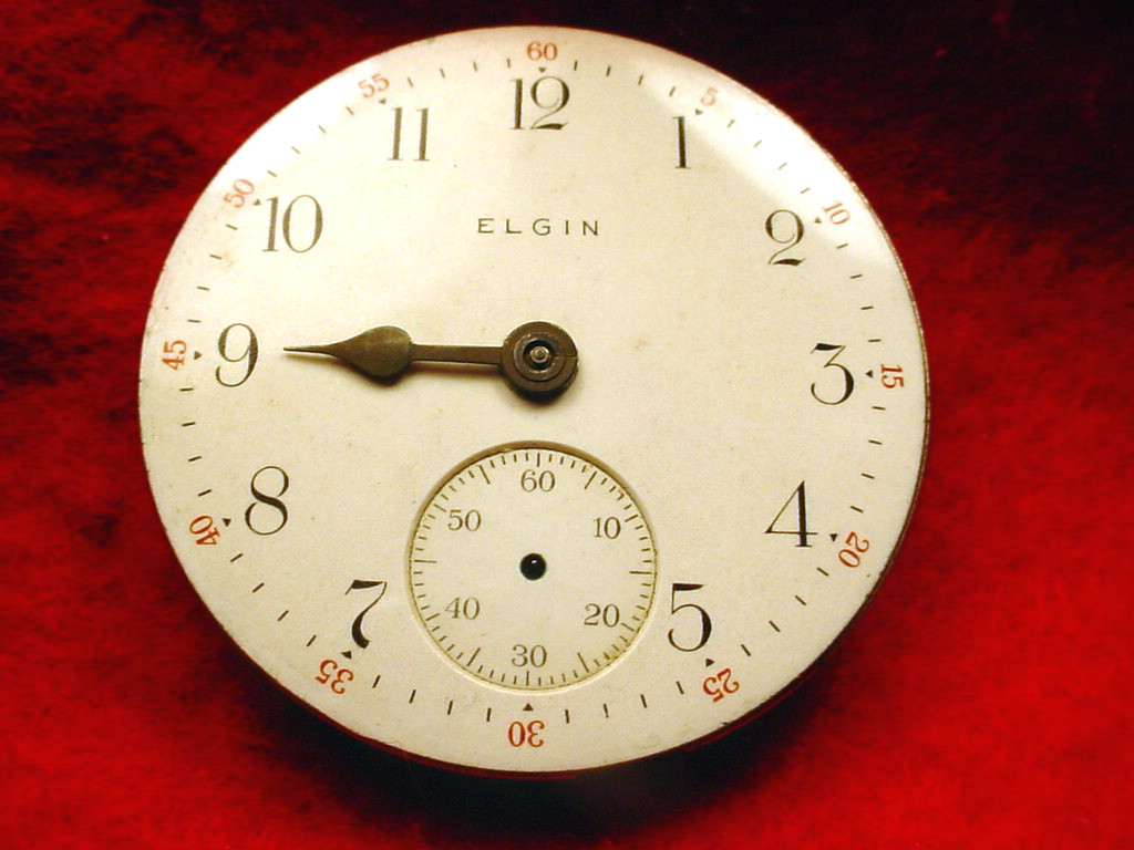 ELGIN 16 SIZE MOVEMENT LOOK AT PHOTOS FOR DETAILS!! #M-414