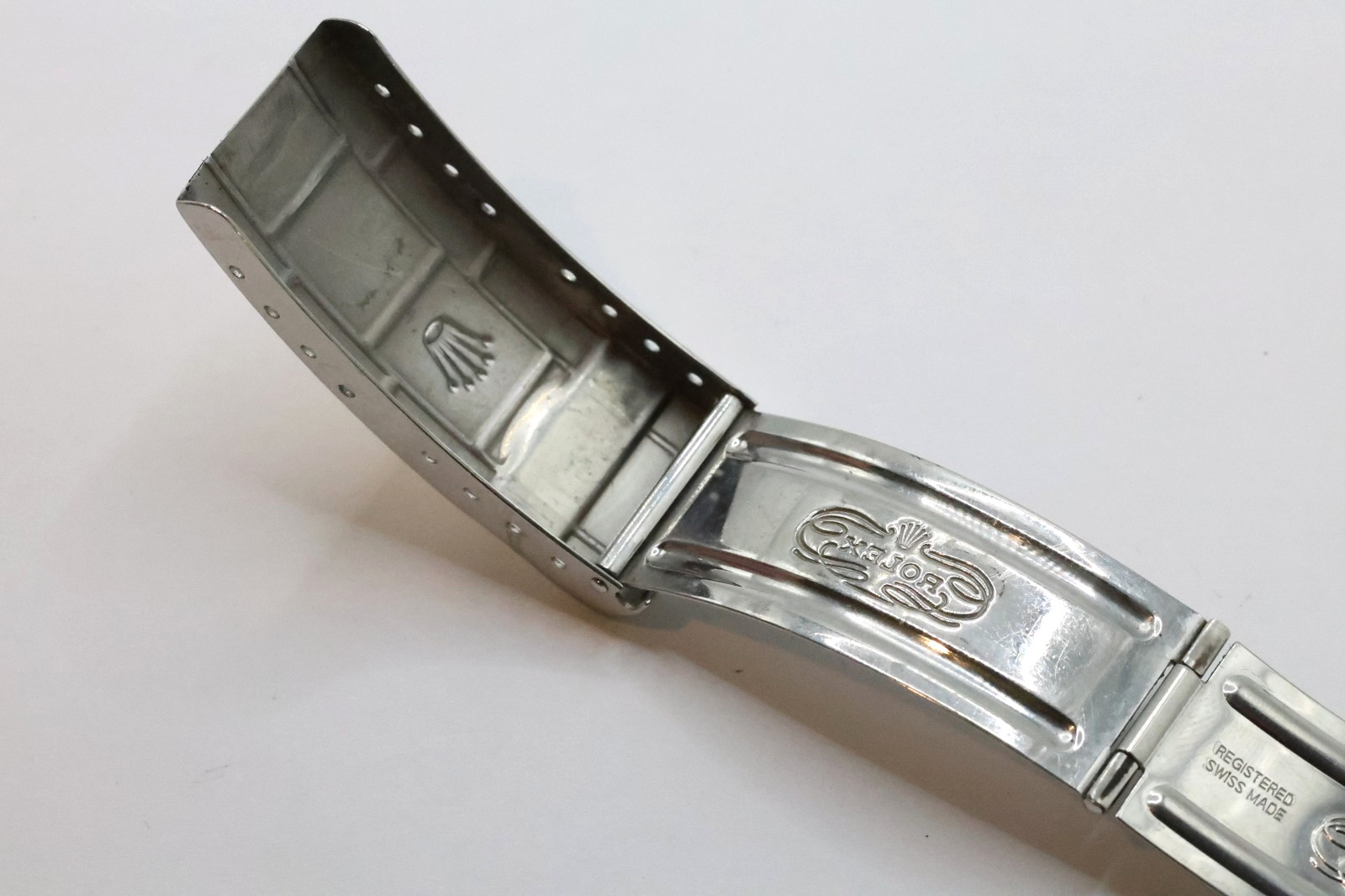 Rolex 93253 Clasp DT10 For Oyster Yellow Gold & Stainless Steel Band #171