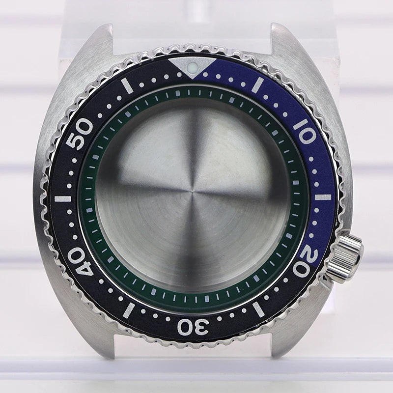 45mm Men’s Watch Case With Chapter Ring For Mod Abalone NH35 NH36 NH34/38 4R36