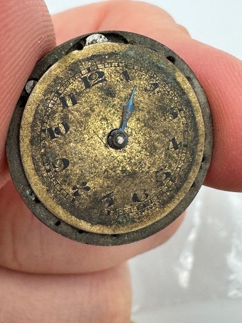 Vintage Elem 15 Jewels Swiss Watch Movement Parts/Repair