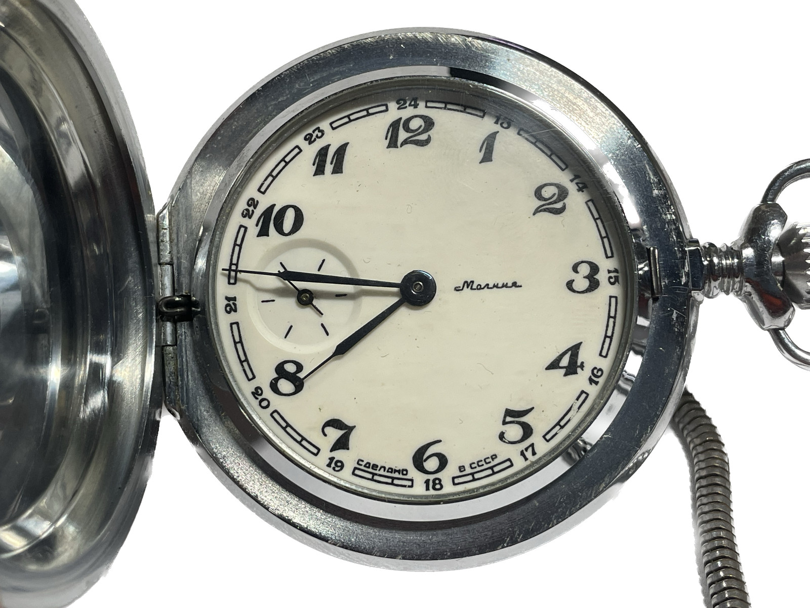 MOLNIJA Original pocket watch 18 jewerly pocket watch 3602 mech