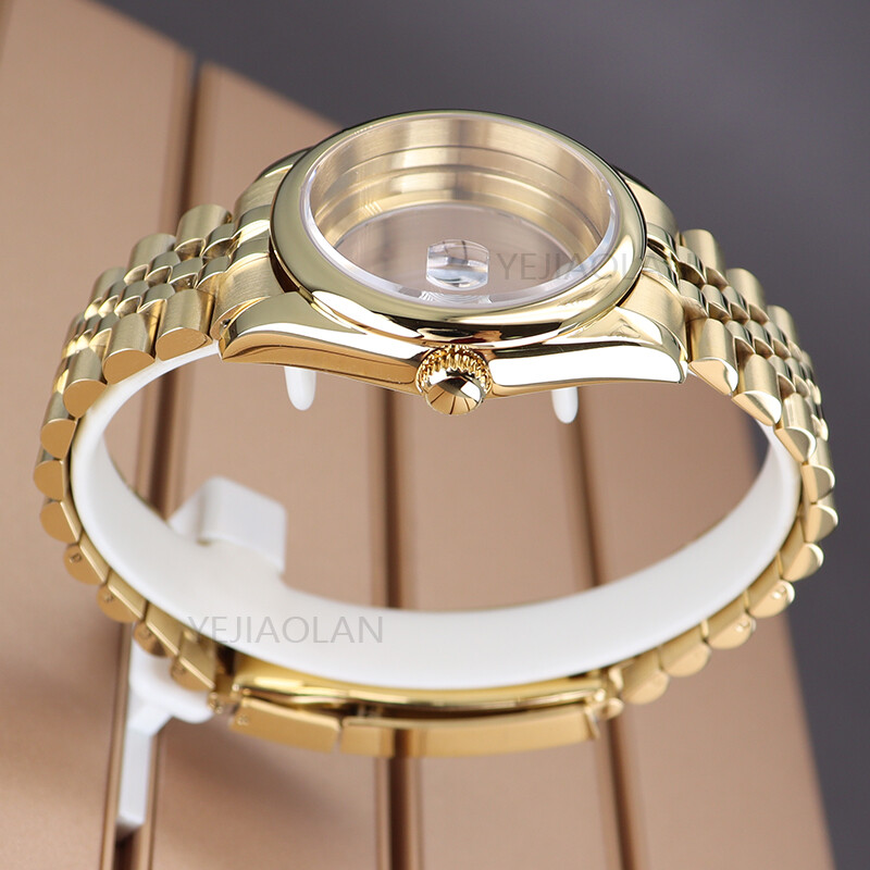 36mm 40mm Watch Case strap Sapphire Glass For nh35 nh36 38 Movement 28.5mm Dial