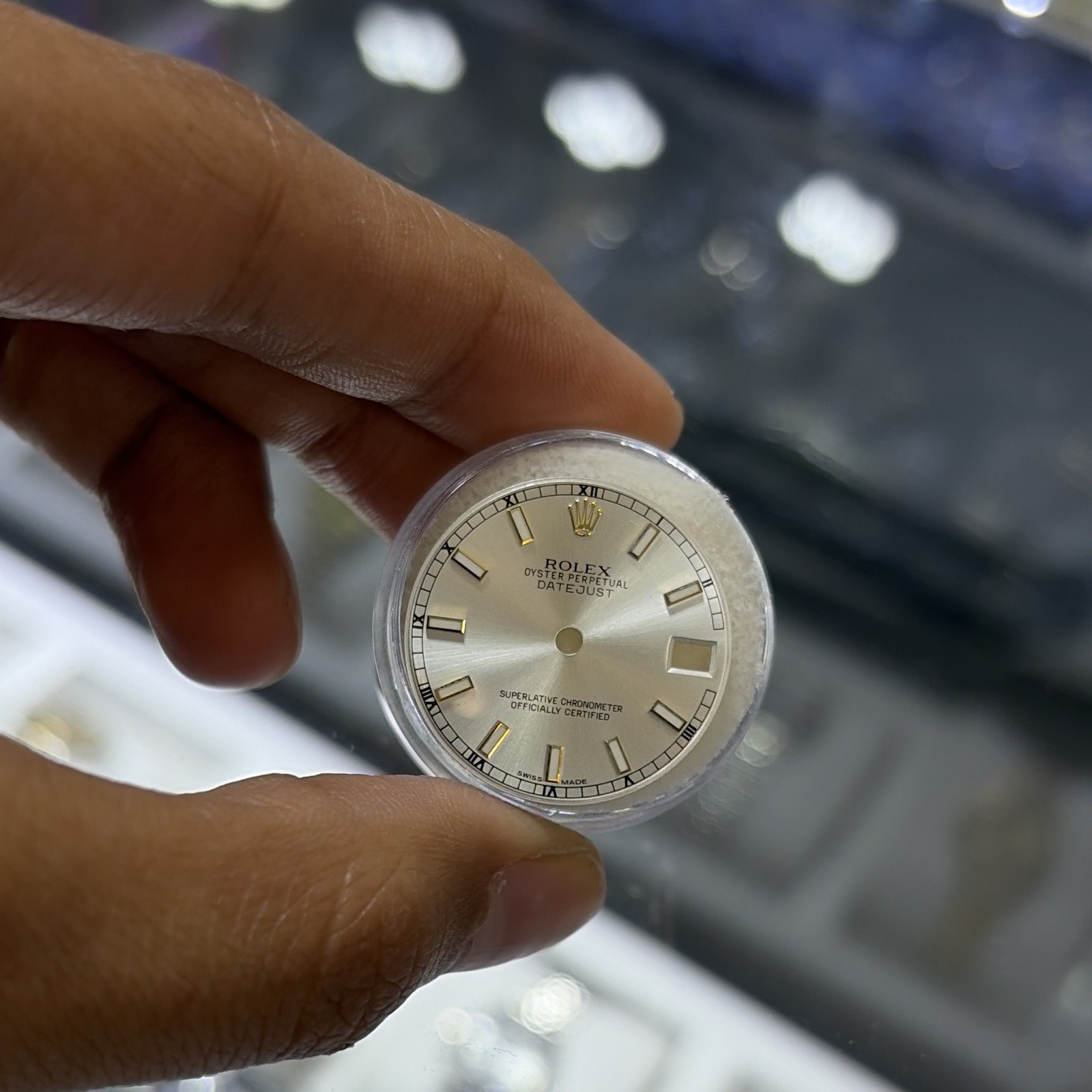Rolex Datejust Dial Silver stick 278273 31mm two tone