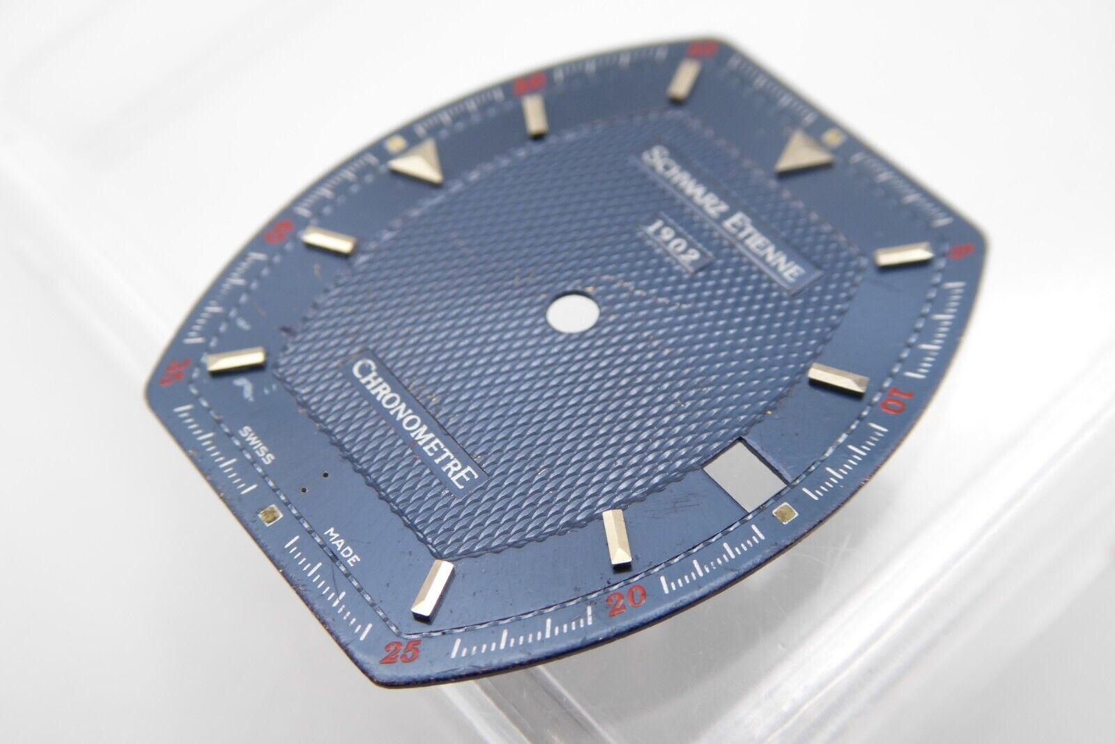 Schwarz Etienne Villeroy 1902 Chronometre, dial