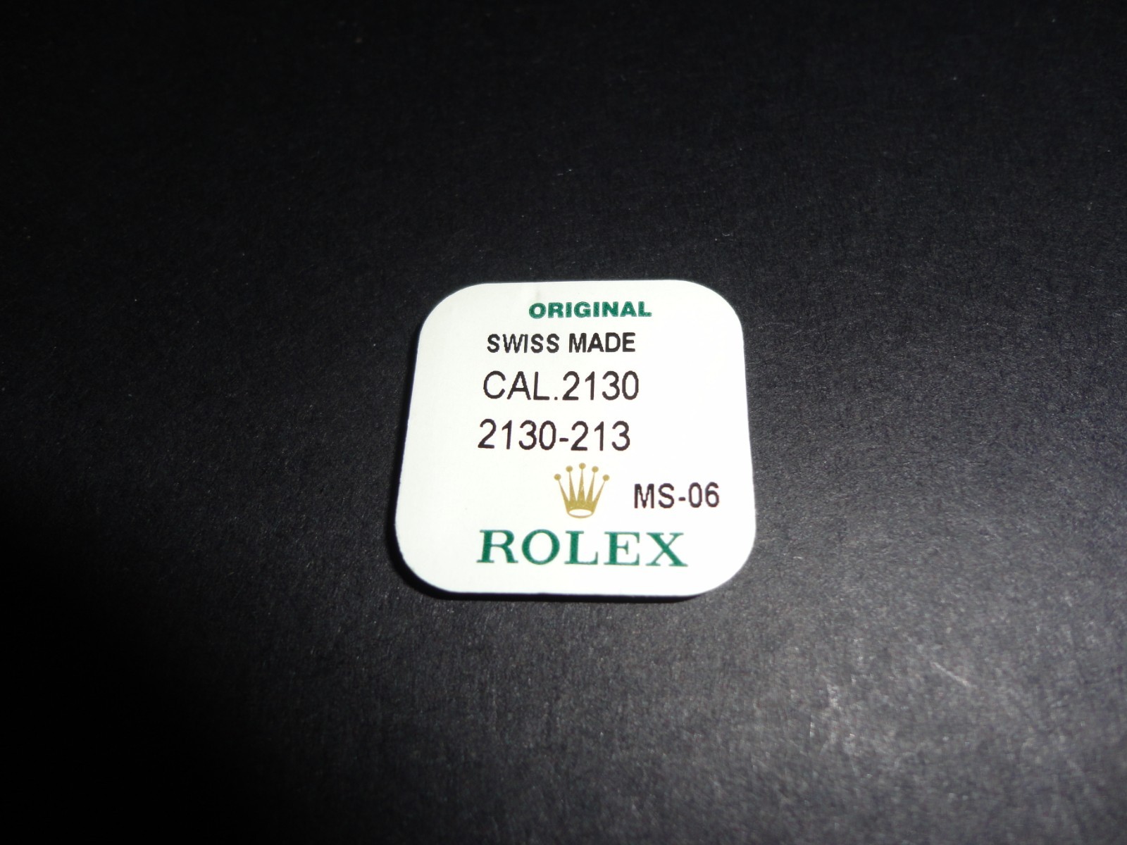 ROLEX 2130-213 Intermediate Crown Wheel Watch Part NOS