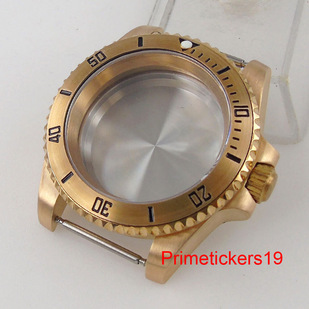40mm Cusn8 Bronze 200M Dive Watch Case Sapphire Fit NH35 NH36 ETA2824 PT5000