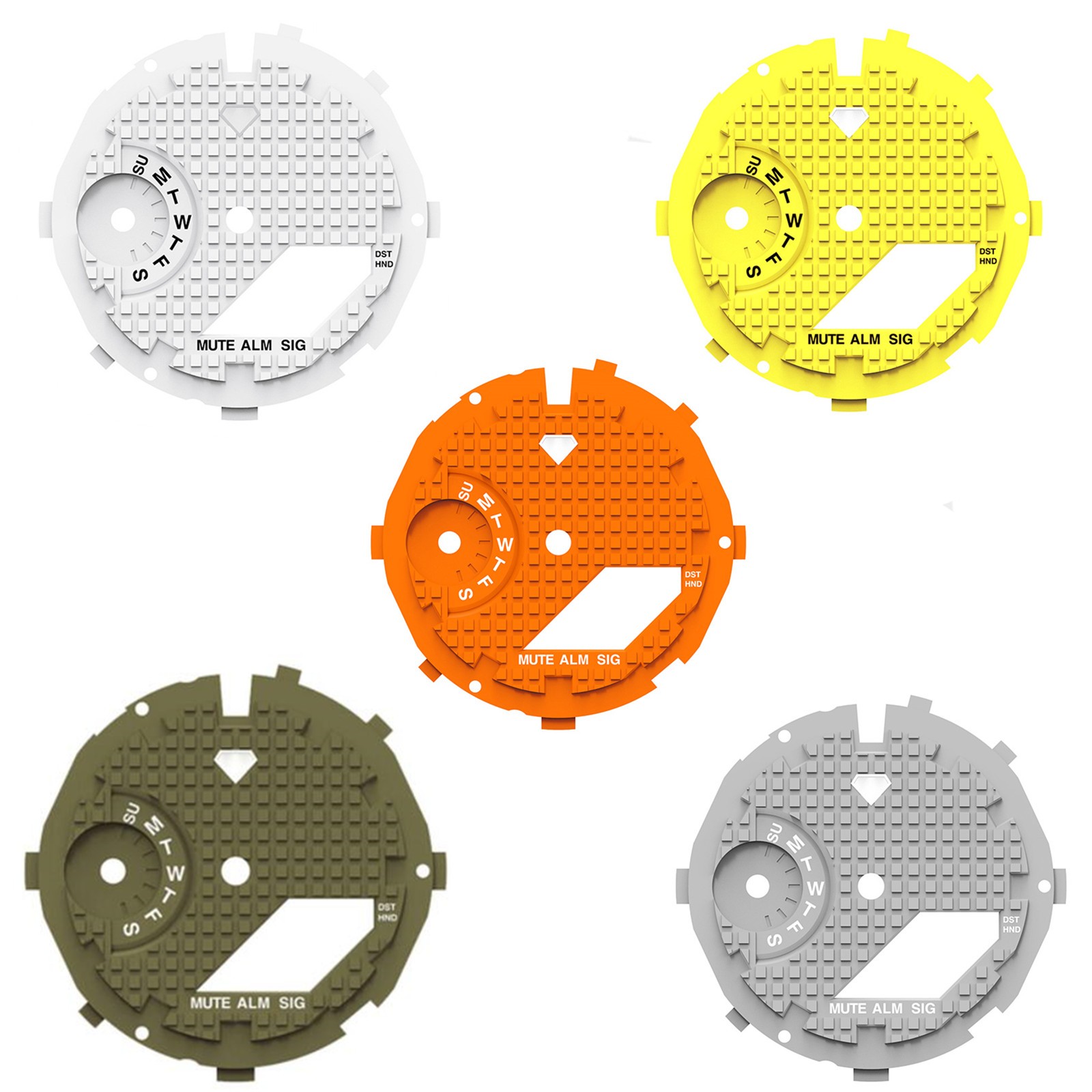 Plastic Modification Coloreful Watch Dial For Casio G-SHOCK GA2100 GA2110