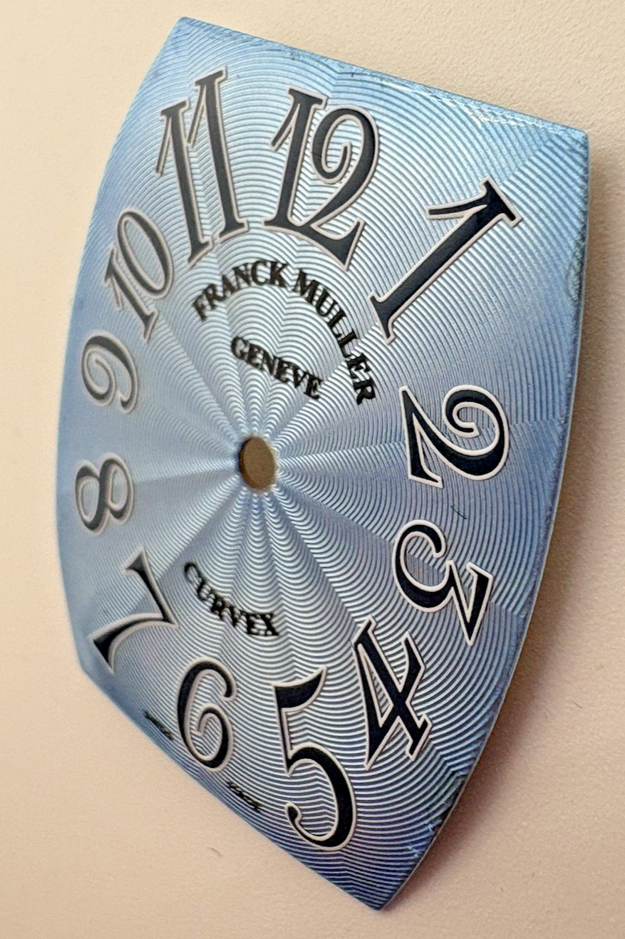 Franck Muller Cintree Curvex 1752QZ Light Blue Dial
