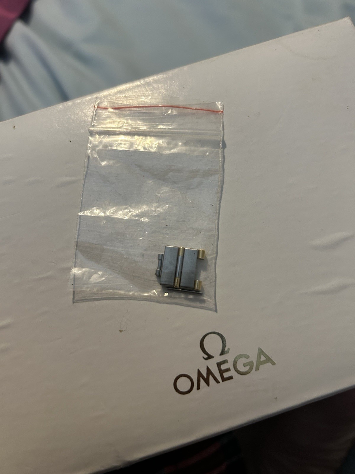 OMEGA Constellation Spare Link 18mm Steel and 18ct gold