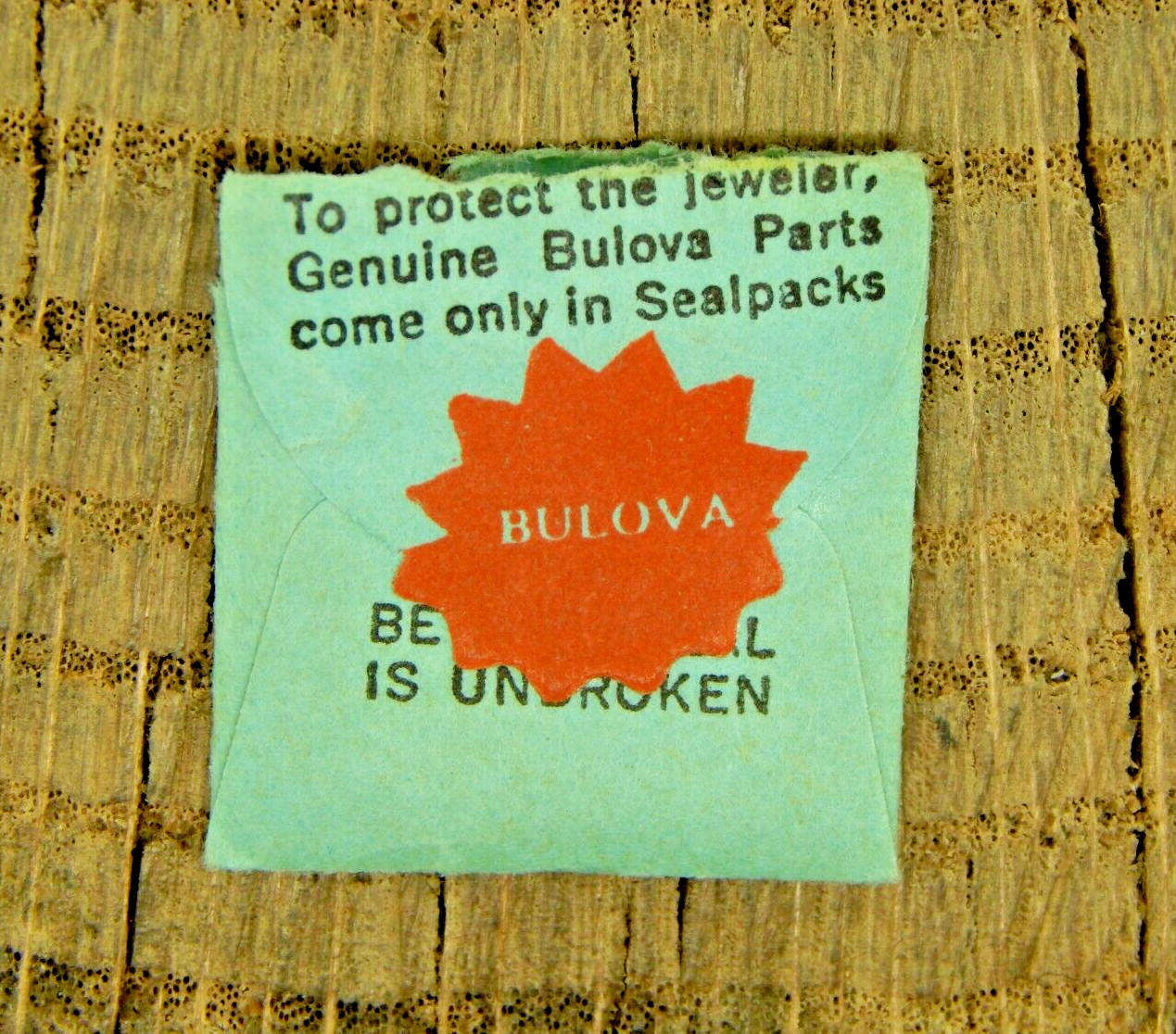 Genuine Bulova 7AK SI 1 Second Hand Watch Part Number 65 NEW OLD STOCK