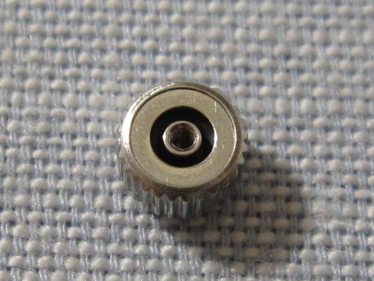 Genuine New Seiko 45W51N Silver Crown for 52KS King Seiko Vanac 5246 5256
