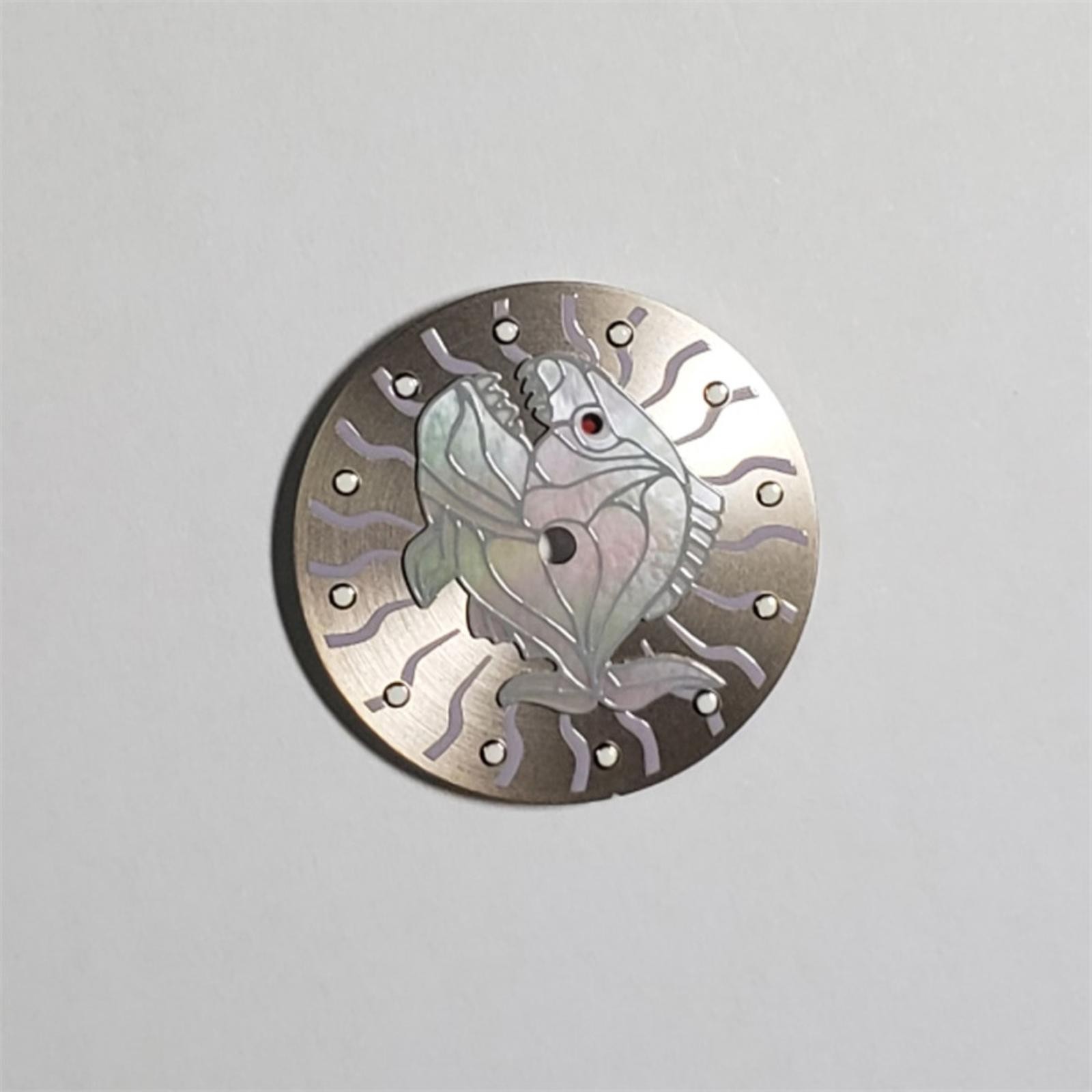 28.5mm/1.1″Luminous Watch Dial NO Calendar Window For ETA2836 2824 NH35 Movement