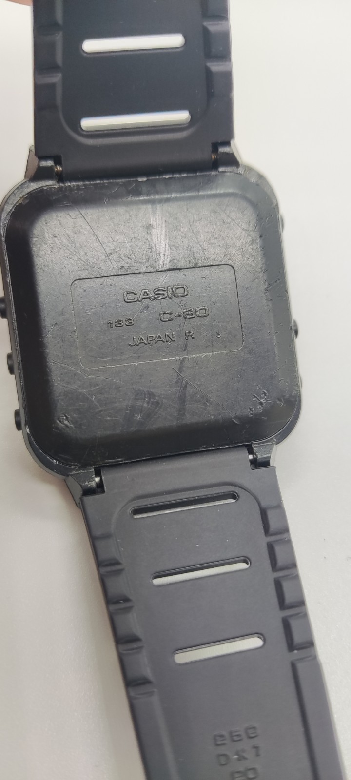 Casio C-80 Vintage Calculator Watch made in Japan – New Battery & Strap