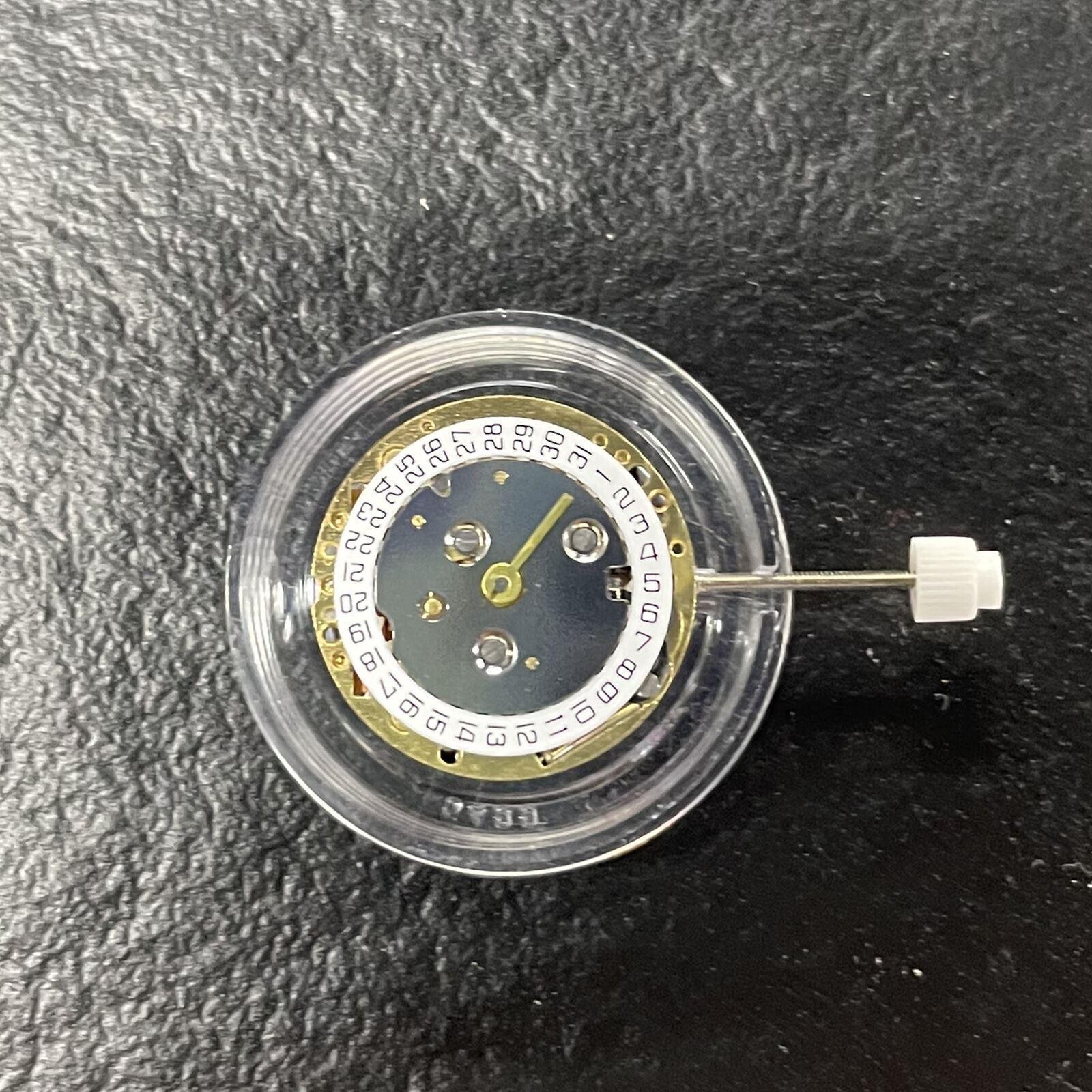 Date at 3 2 Hands Quartz Movement Watches Repair Parts Replaces for ISA 222 L