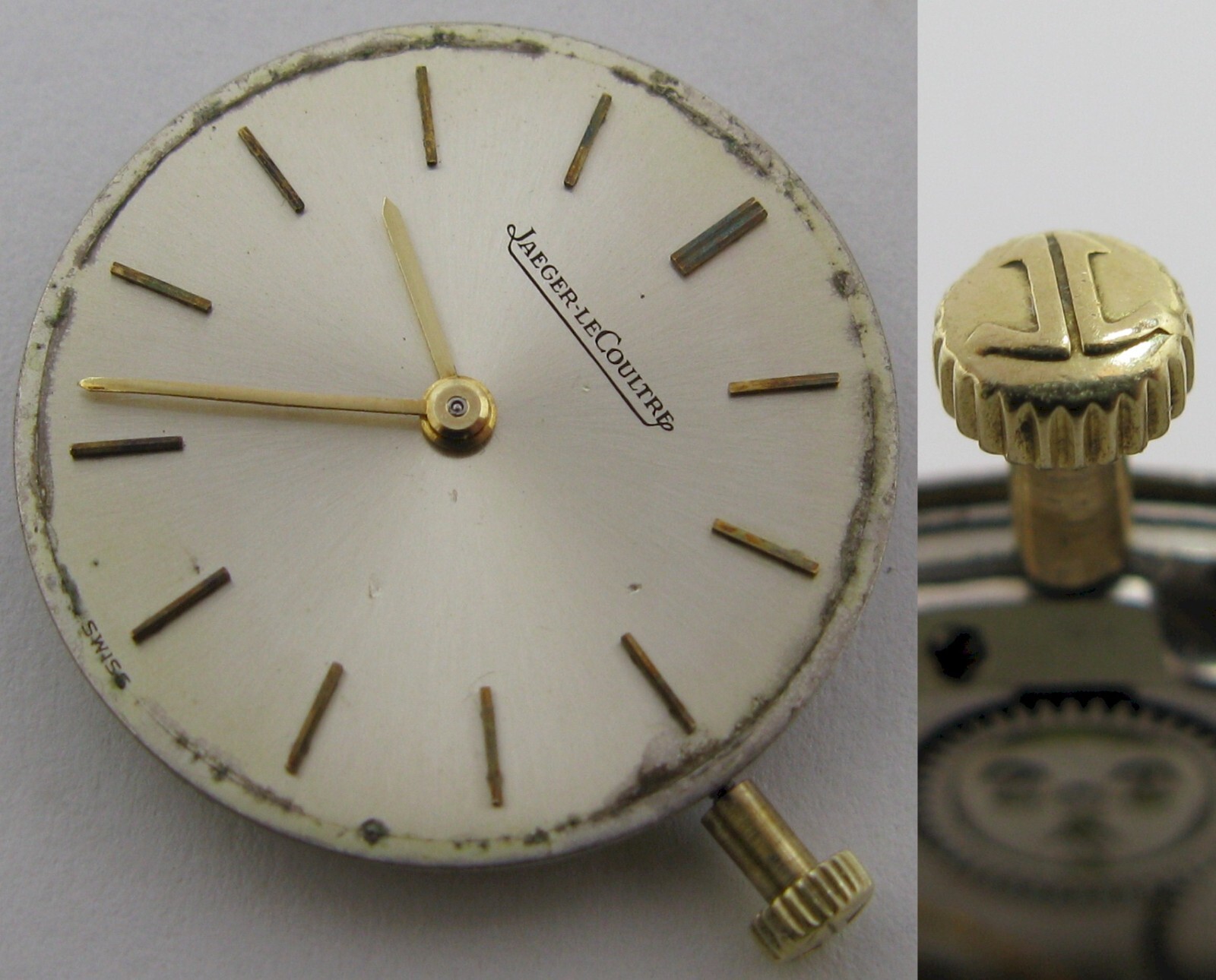 LeCoultre VXN P 838 18 j. 5 adj. Watch Movement & dial for project or parts …