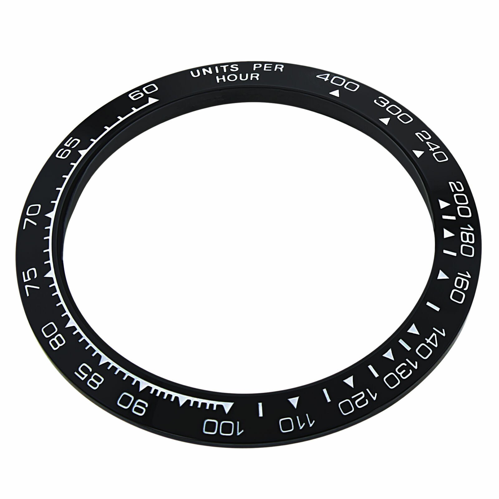 Ceramic Replacement Watch Bezel Insert For Daytona 116500, 116520, 116509 Black