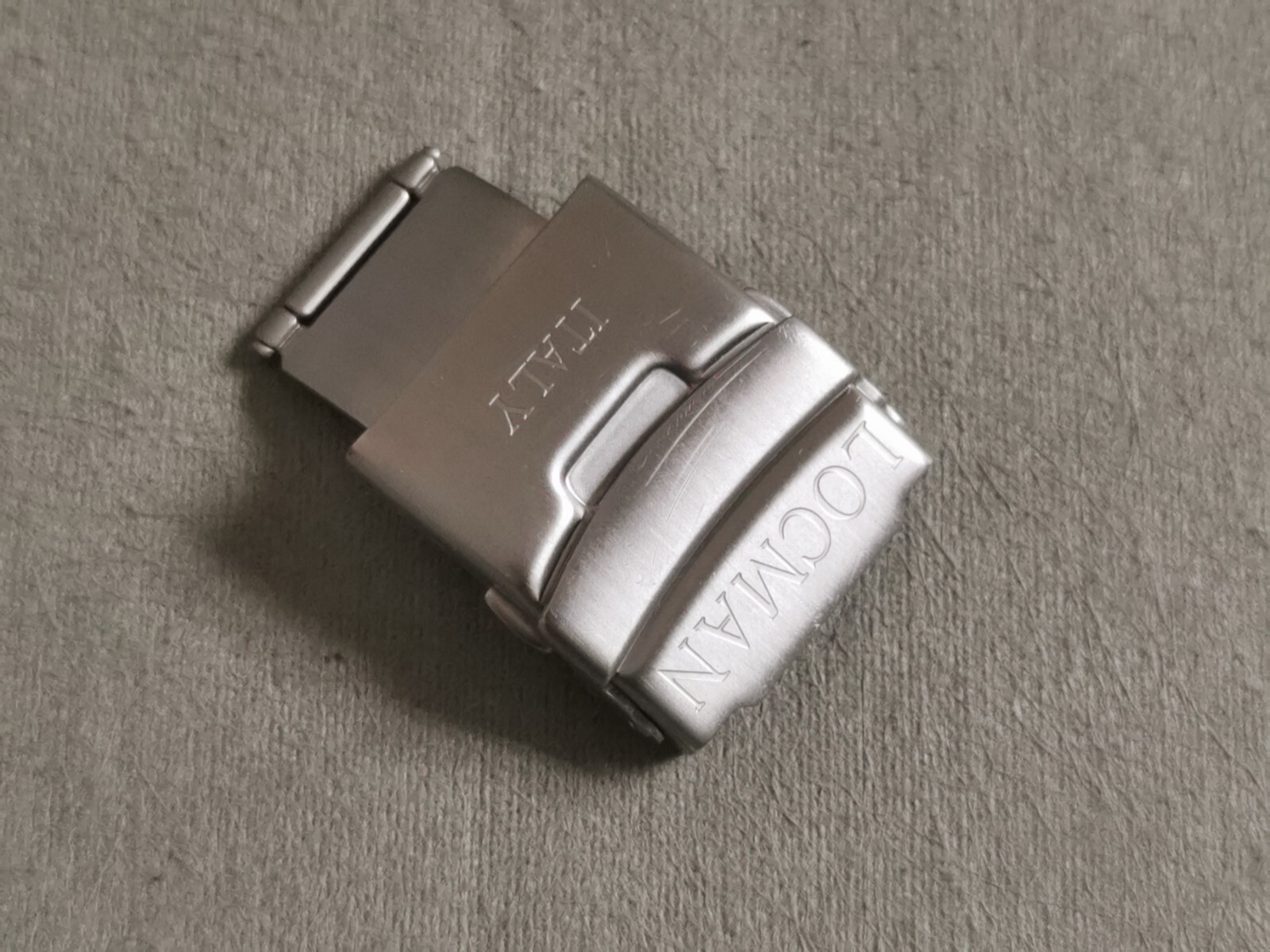 Locman vintage stainless steel deployant deplo buckle mm 24 newoldstock