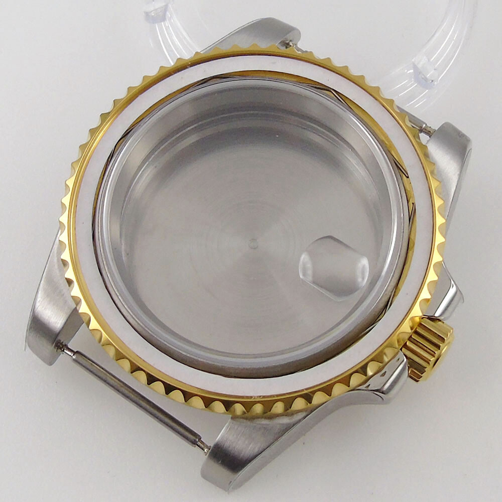 For NH35 NH36 MIYOTA 8215 ETA 2836 DG 40mm 316L Stainless Steel Watch Case Parts