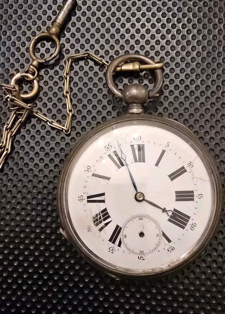 RARE ANTIQUE VACHERON POCKET watch Circa 1800 Geneve TRAIN ENGRAVED