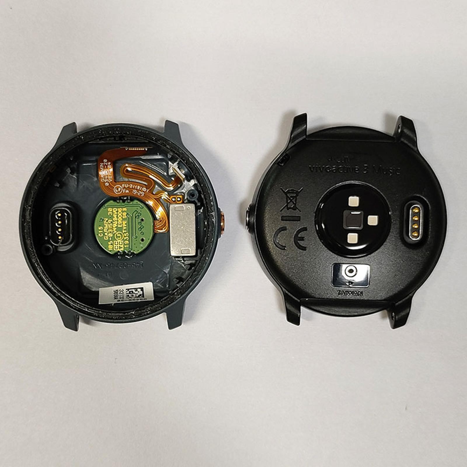 Original Disassembled Watch Back Cover Rear Case for Garmin Vivoactive 3 Music