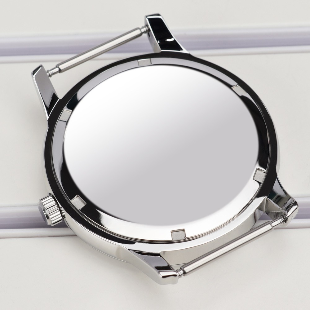 40.5mm Brushed Watch Case For Miyota GM00 Movement Polished 316L Stainless 10ATM