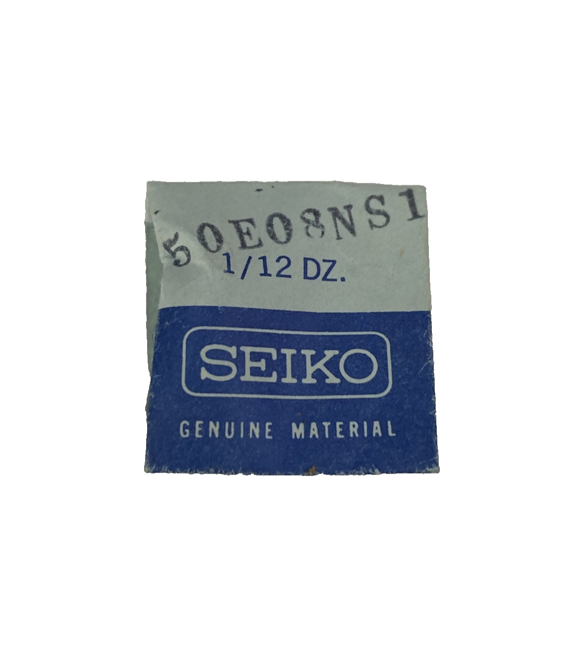 Genuine NOS Seiko 50E08NS1 Stainless Steel Crown for Silverwave 7546-8340