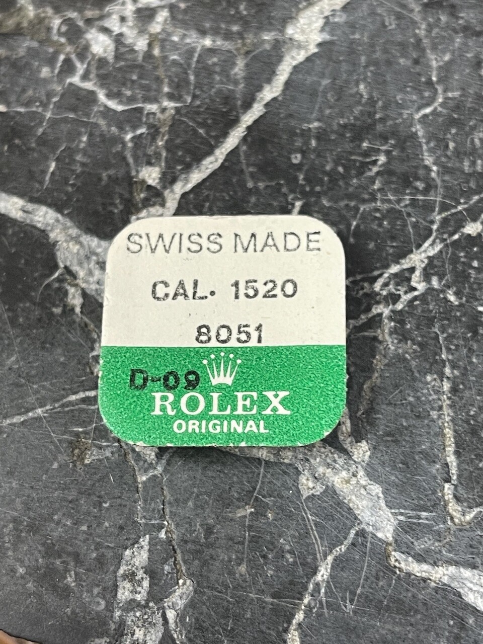 Vintage sealed Rolex 1520 watch part 8051 Escape Wheel Submariner GMT Datejust