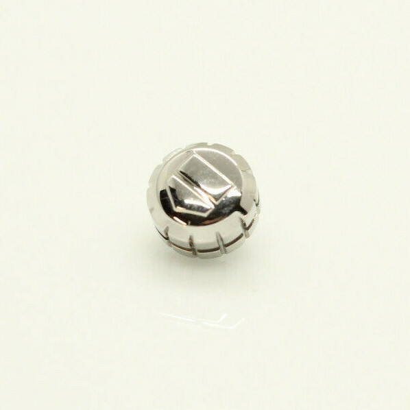 New Tag Heuer Grand Carrera Crown for WAV511A With Gasket Silver Color #34S