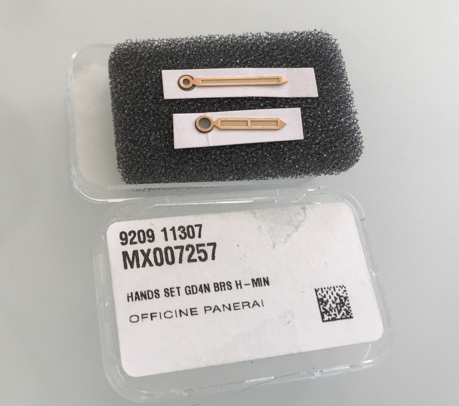 PANERAI Gold Hands Set Lancet Spheres Luminor Radiomir P3000 P 3000 MX007257