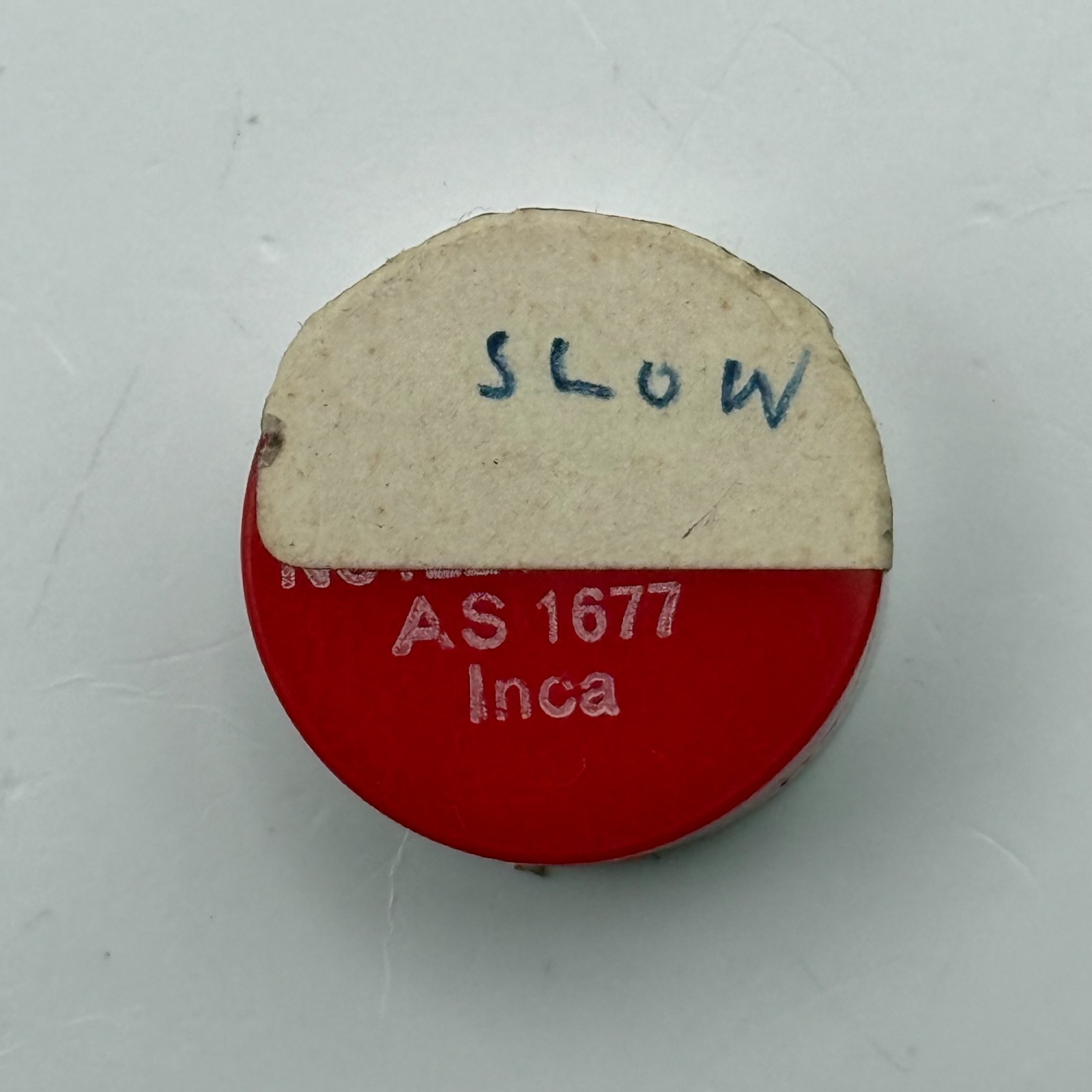 AS 1677 Inca Balance Wheel Complete And Spring Watch Movement Parts NOS