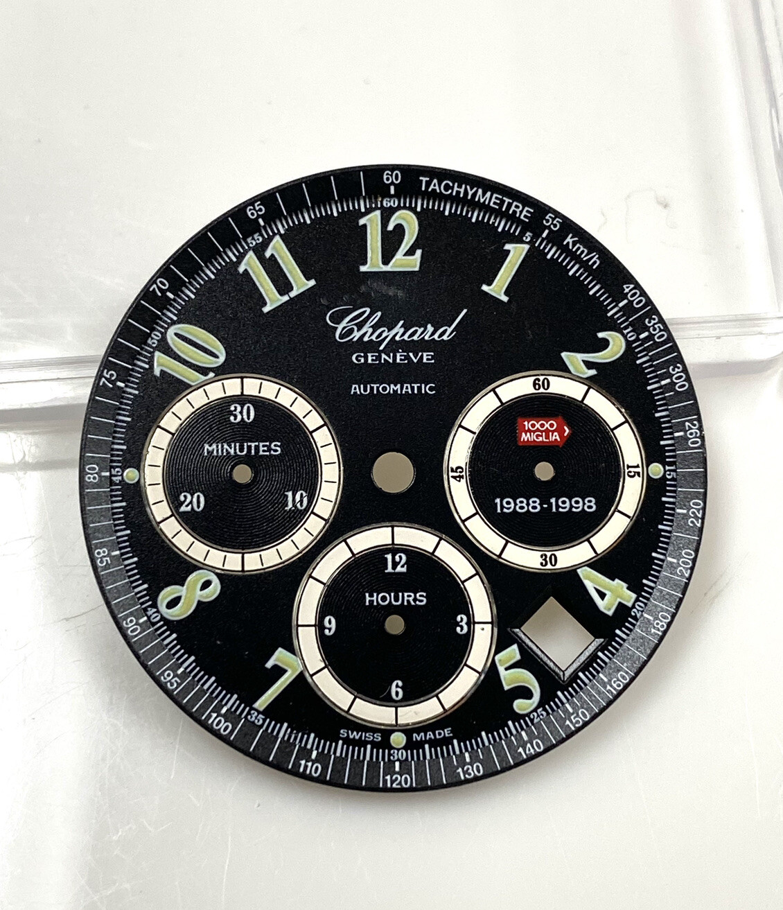 Genuine Chopard Geneve Automatic 1000 Miglia 1988-98 Black 30.9mm Dial Ref: 8331
