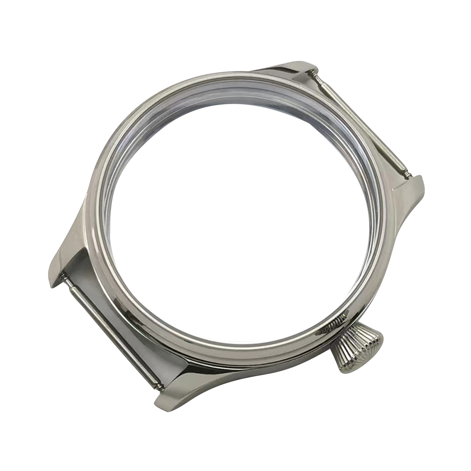 0.4mm Thickness 42mm DIA Watch Case Set For ETA 6497/6498 ST3600 ST3620 Movement