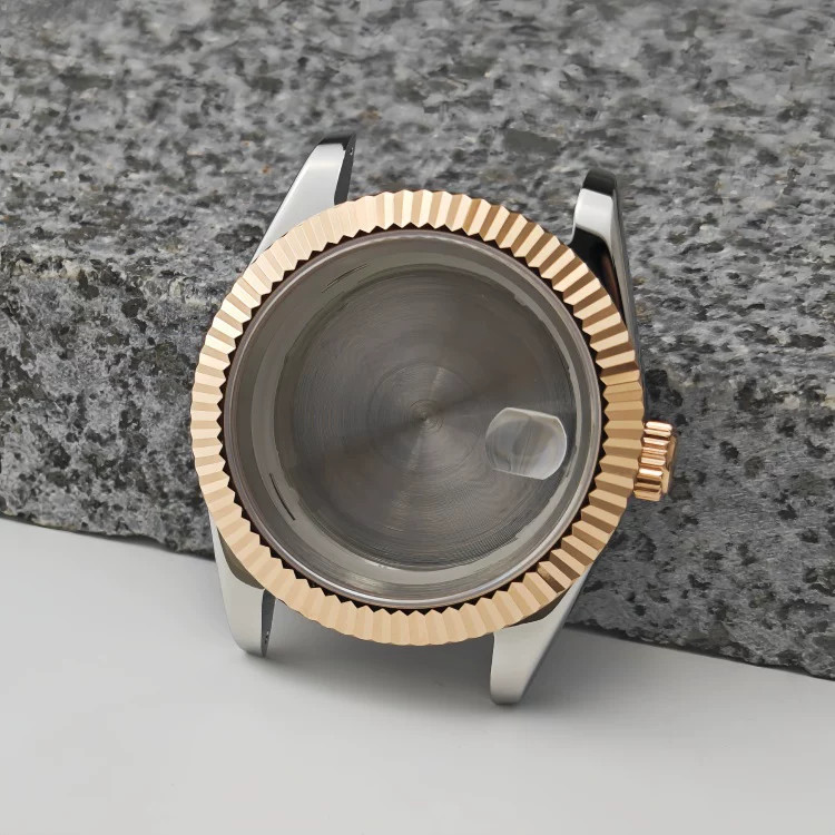 41mm Stainless Watch Case Sapphire for Nh35 Nh36 ETA2824 8285 Movement 31mm Dial