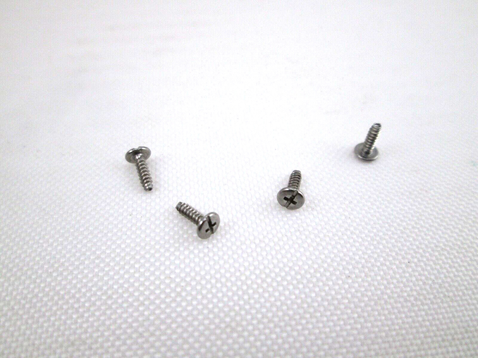 Genuine Casio ECB2000 GM100 GSTB400 MTG3000 PRG100 watch case back screws X 4