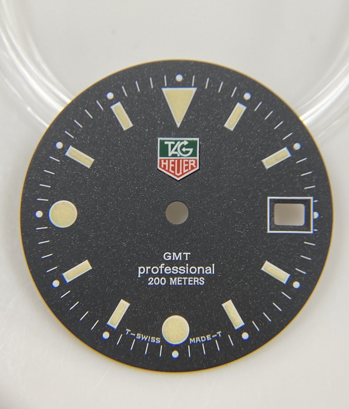 Original Tag Heuer 1500 Series GMT Professional 200m 159.306 Black 28mm Dial