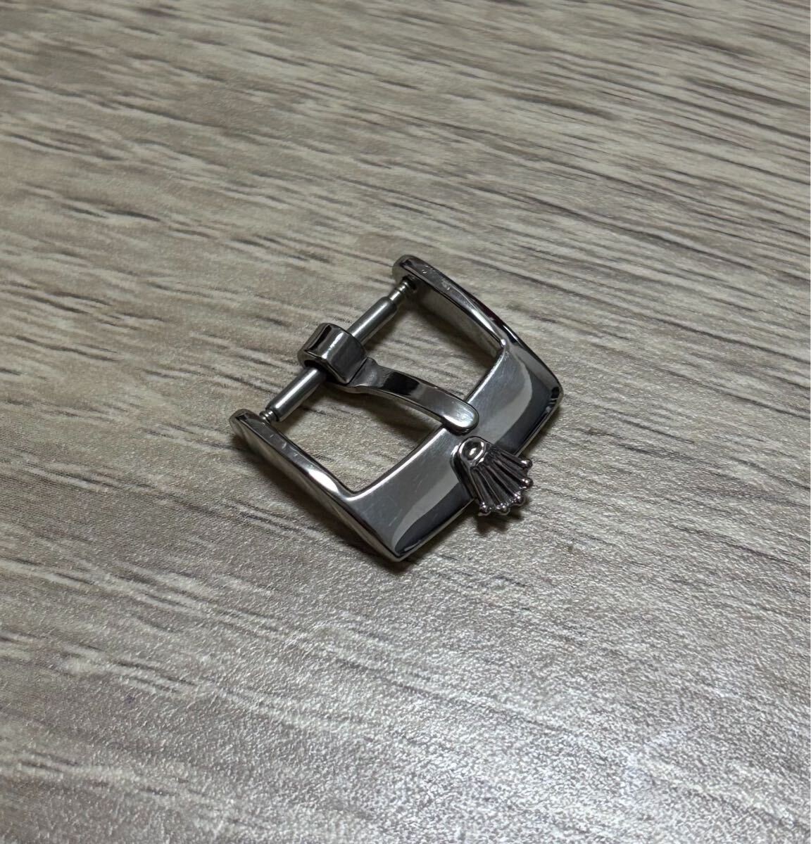 Rolex Silver 14mm Buckle Replacement Swiss External