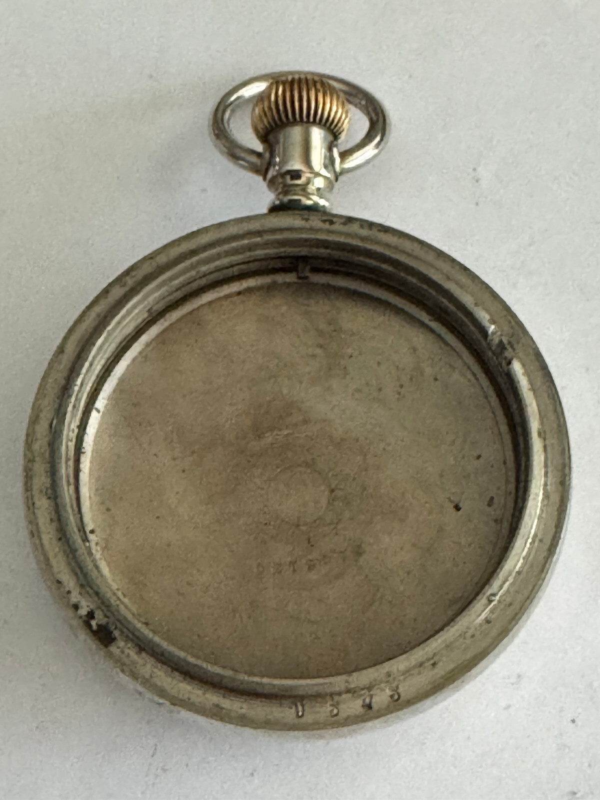 VINTAGE 18 SIZE FAHY’S NO.1 ORESILVER POCKET WATCH CASE PENDANT AND LEVER SET