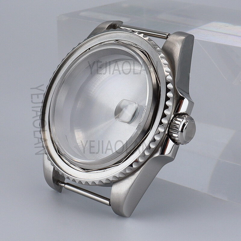 40mm Watch Case Sapphire For Seiko Nh35 Nh36 Eta 2824 8215 Movement 28.5mm Dial