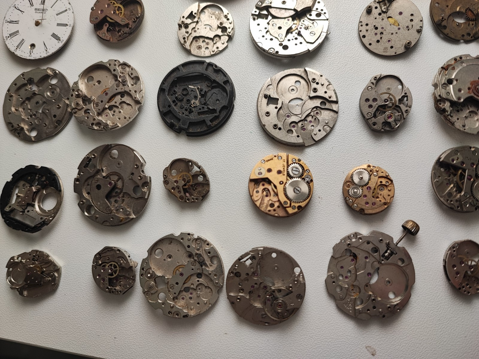 mix Watch Main Plate platinum lot watchmaker ut cattin as fef fhf eb jej other