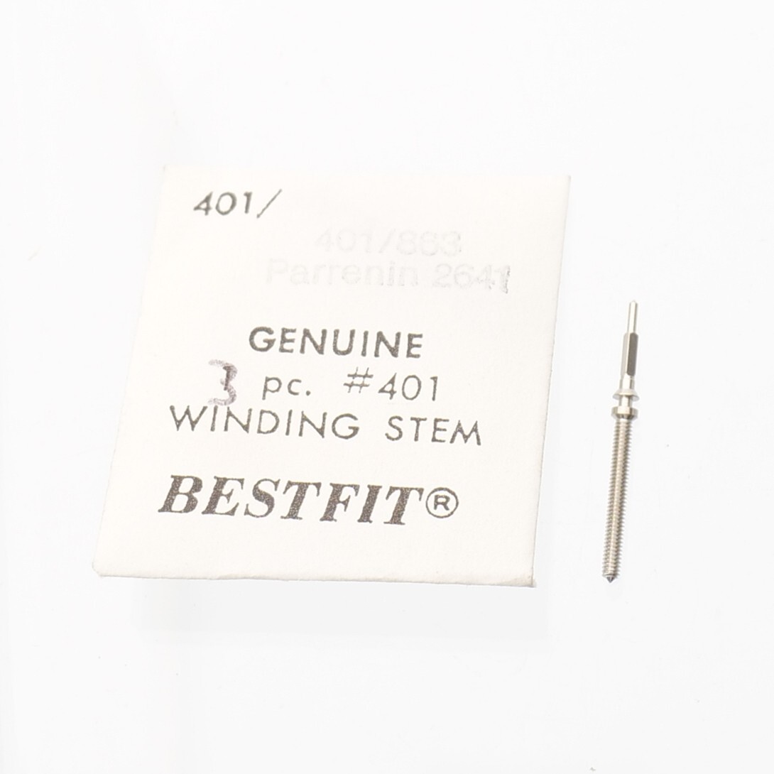 NOS Parrenin 2641 , 264C, 740, 640 Wrist Watch Stem Part 401 Watchmakers (C7D20)
