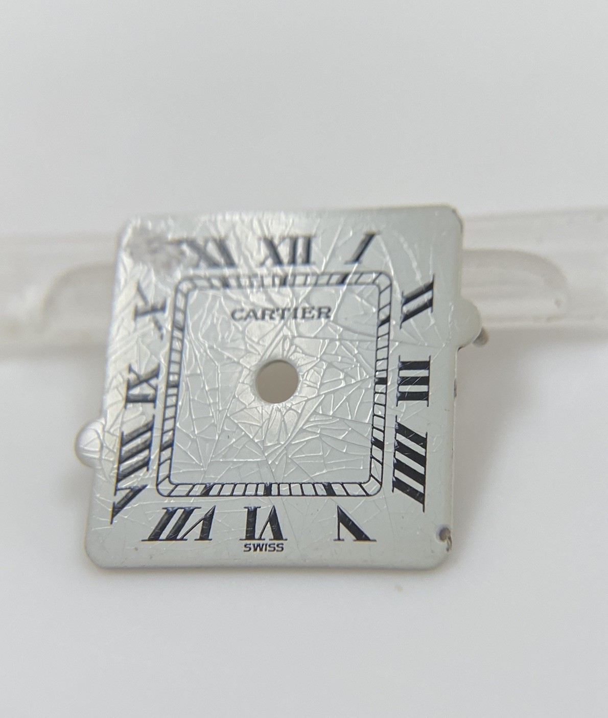 Original Cartier Ladies Panthere PM White/Black Roman Numeral 14.7mm Dial