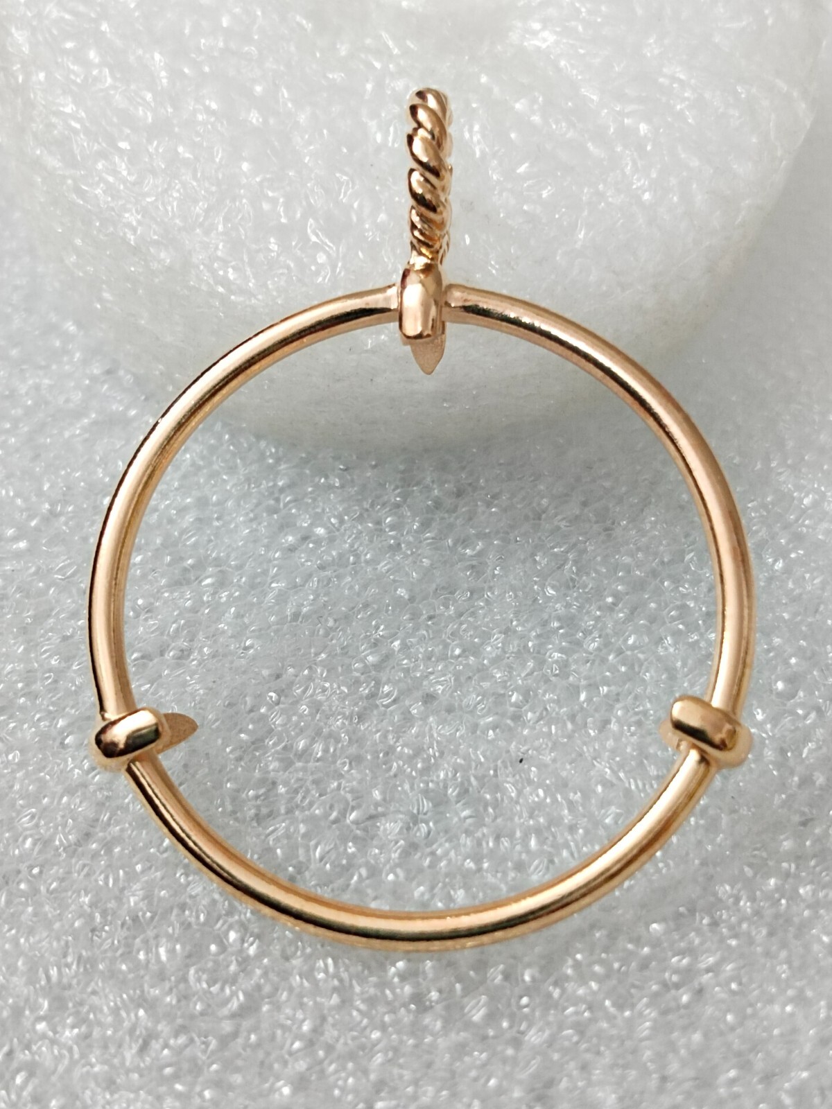 925 Sterling Silver Round Pendant setting prong Blank Bezel Handmade Coin bezel