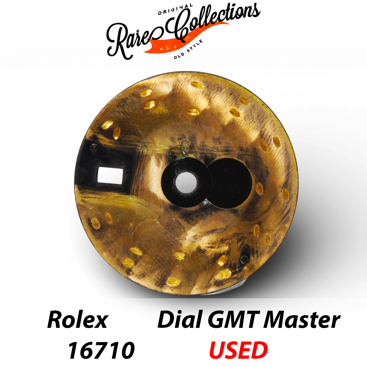 Black GMT-Master II Dial Tritium for Rolex (cod. 16710) — Used Good Condition