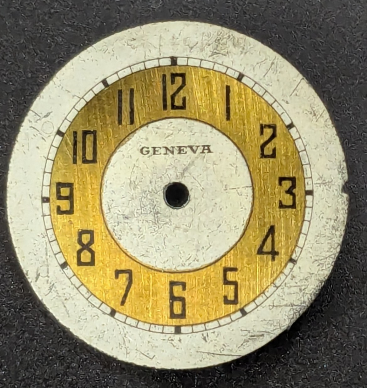 Vintage Geneva Round Art Deco Dial Watch