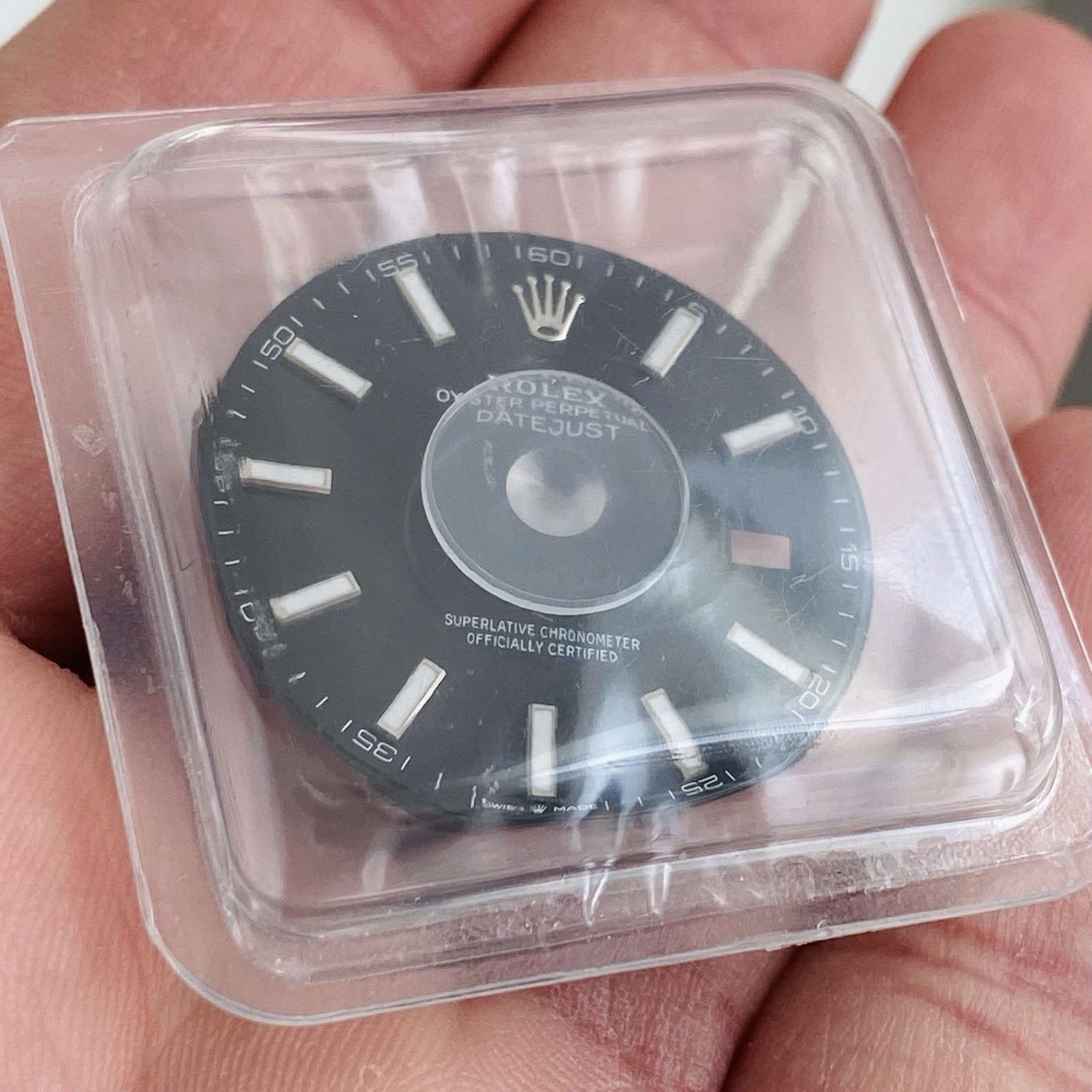Rolex NOS Black Dial For Datejust 41mm Model Ref 126300 & 126334