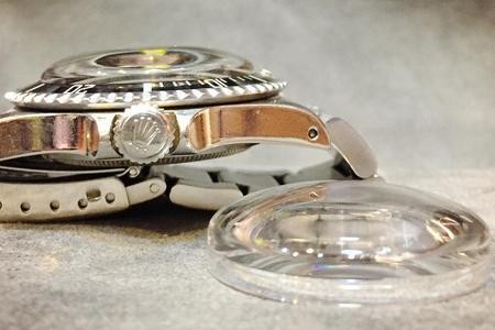 Rolex Submariner R17 5512 5513 1680 Acrylic Bezel Glass Dome Used