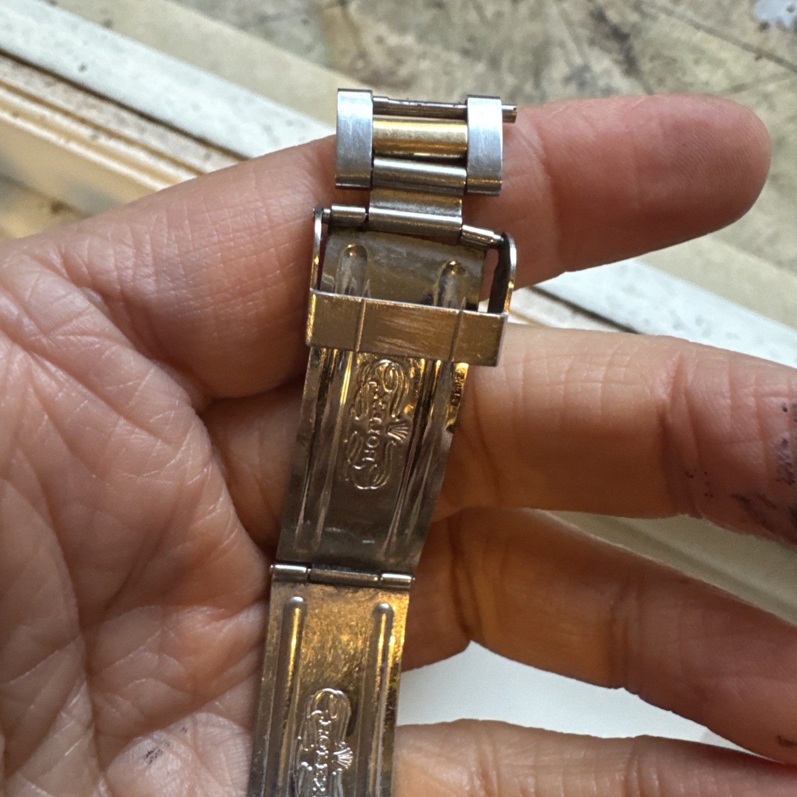 Vintage Rolex 93153-18 16613 16803 Submariner clasp T10 1993